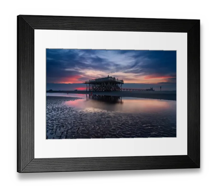 Framed Print : St. Peter Ording Framed Print : St. Peter Ording