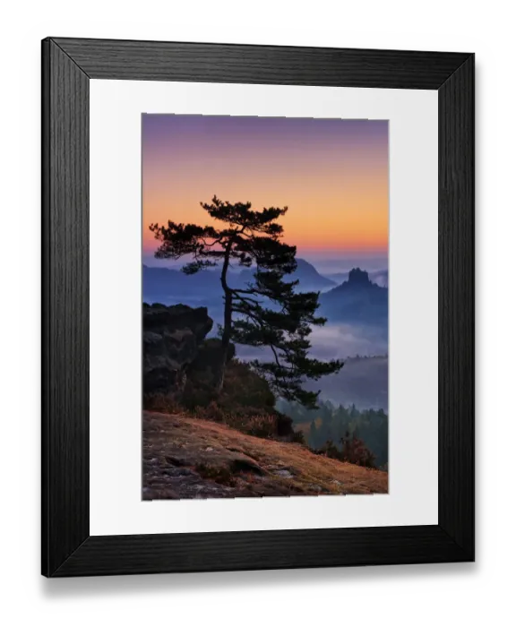 Framed Print : Radiant Vista - Winterberg Framed Print : Radiant Vista - Winterberg