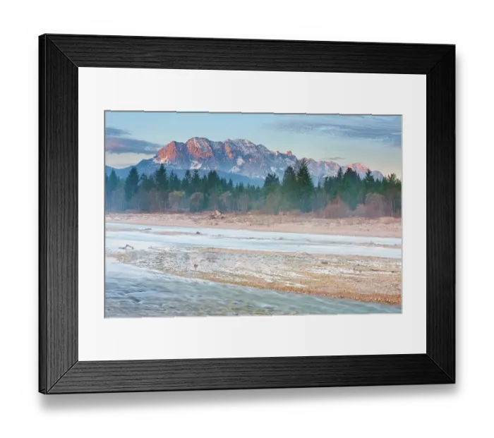 Framed Print : Wettersteingebirge Framed Print : Wettersteingebirge