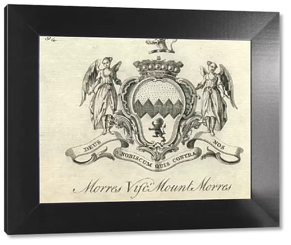 Coat of arms Viscount Mount Morres Mountmorres 18th century