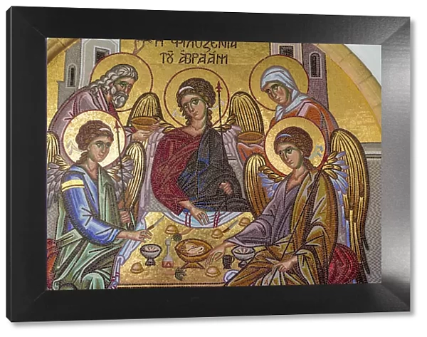 Mosaic in Kykkos Monastery in Cyprus