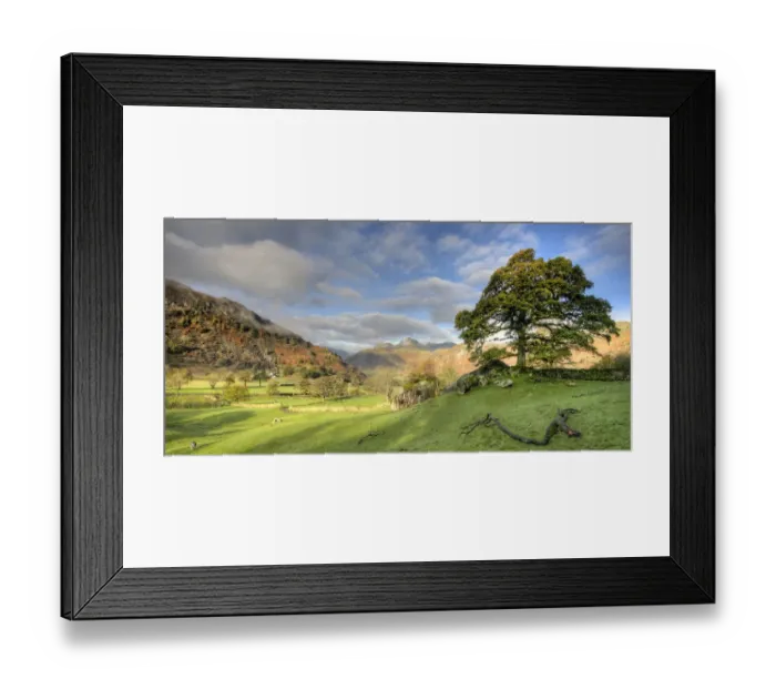 Framed Print : Langdale oulders, Cumbria Framed Print : Langdale oulders, Cumbria