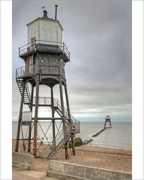 Two Dovercourt Lighthouses