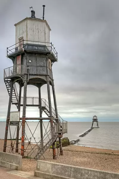 Two Dovercourt Lighthouses