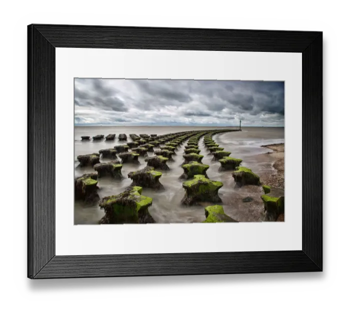 Framed Print : Felixstowe Sea Defences Framed Print : Felixstowe Sea Defences