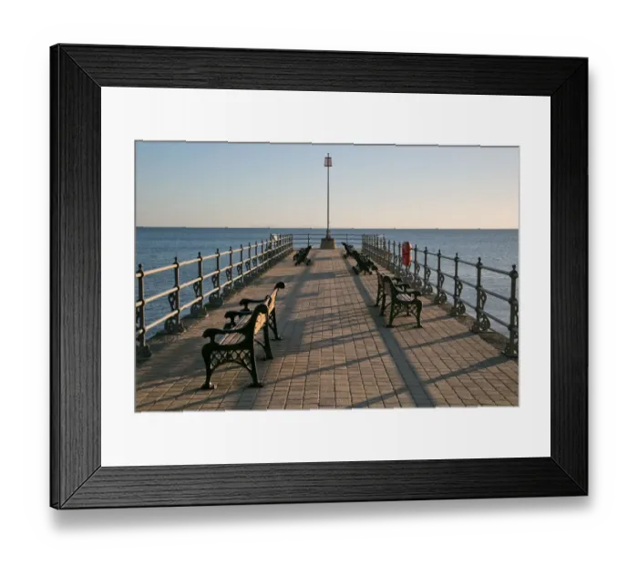 Framed Print : Swanage Pier Framed Print : Swanage Pier