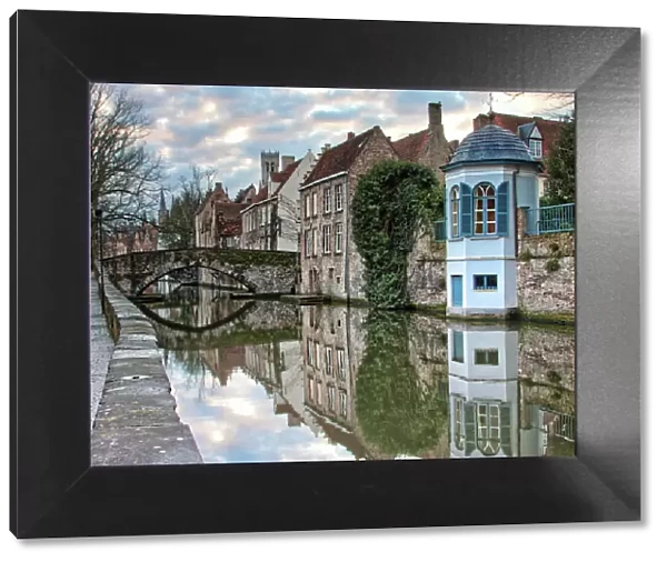 The Groenerei Canal, Bruges, Belgium