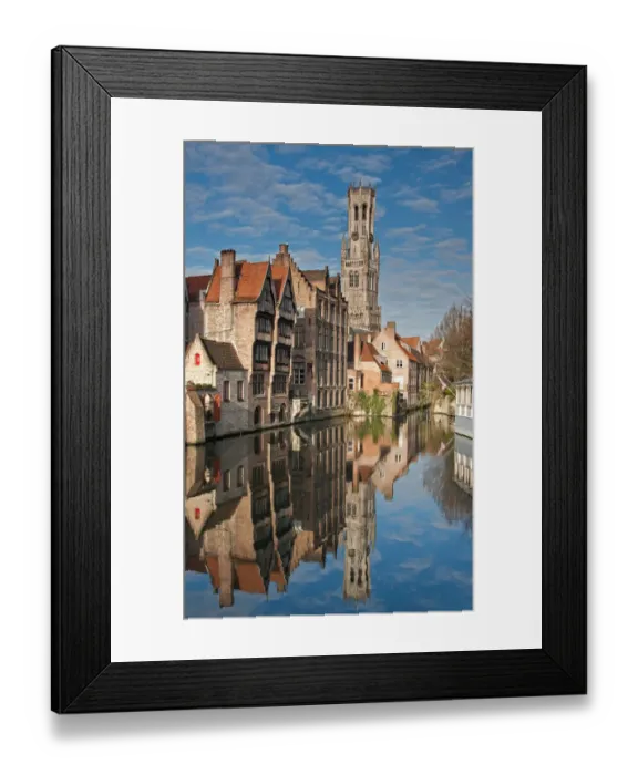 Framed Print : The Belfry, Bruges, Belgium Framed Print : The Belfry, Bruges, Belgium