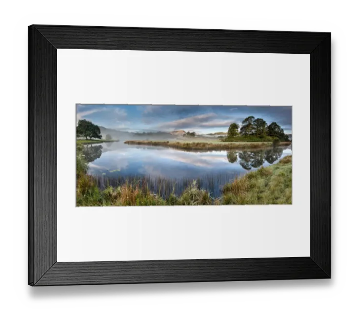 Framed Print : Early Morning River Reflections