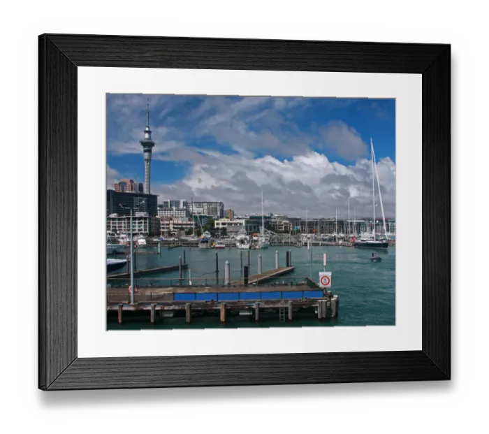 Framed Print : Hobson West Marina Auckland NZ Framed Print : Hobson West Marina Auckland NZ