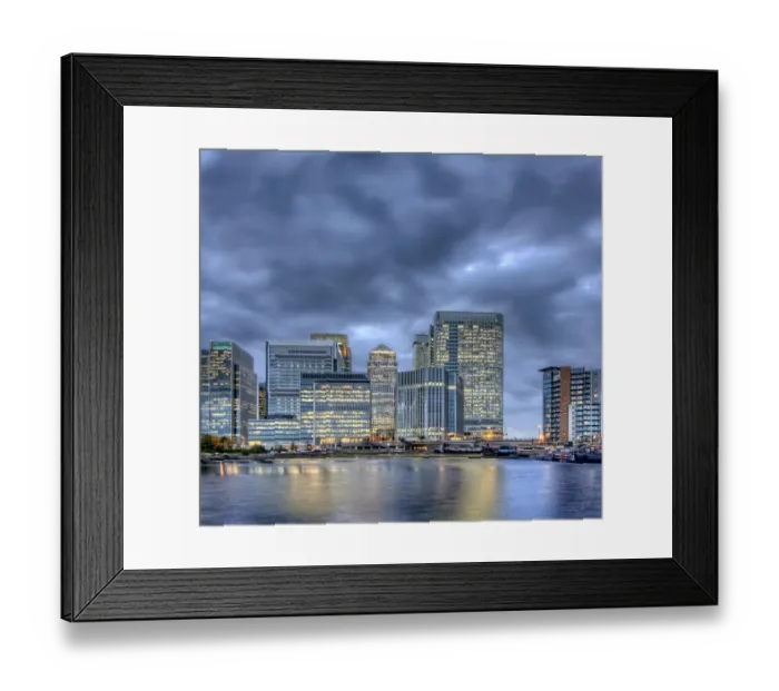 Framed Print : Docklands Financial District, London