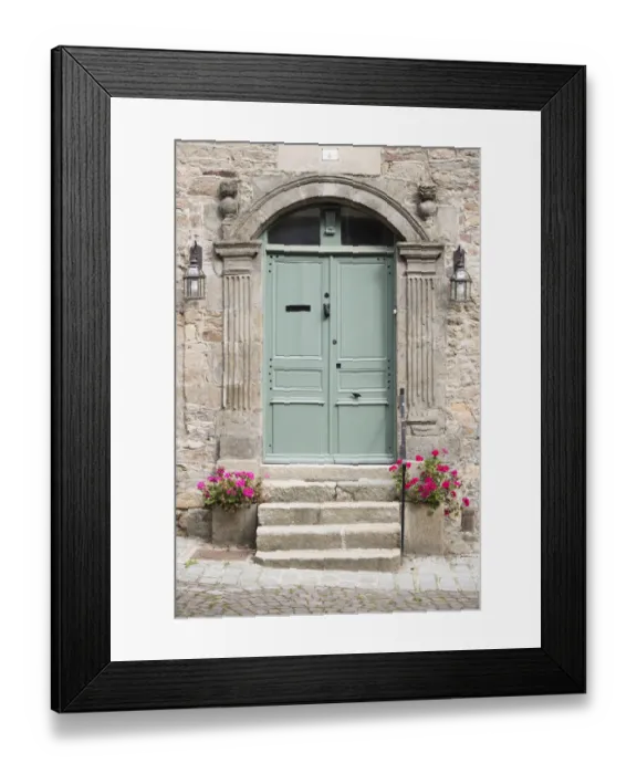 Framed Print : Dinan, Brittany, France
