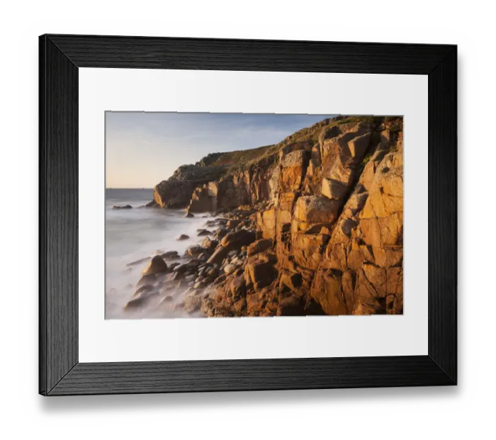 Framed Print : Porth Nanven, St Just, Lands End, Cornwall Framed Print : Porth Nanven, St Just, Lands End, Cornwall