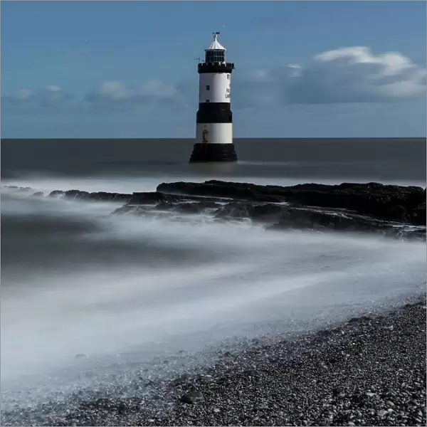 Moonlight, Penmon Lighthouse, Anglesey, Wales