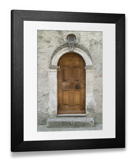 Framed Print : DoorwaySt Michel L Observatoire, Provence, France Framed Print : DoorwaySt Michel L Observatoire, Provence, France