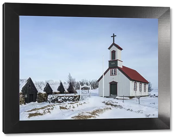 Church at Keldur in Iceland