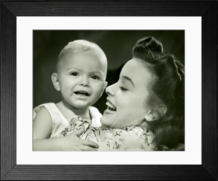 Framed Print : Mother holding baby Framed Print : Mother holding baby