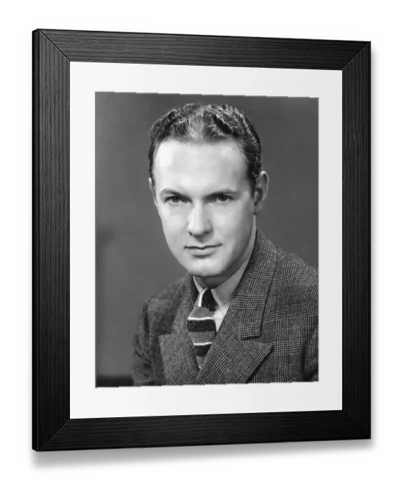 Framed Print : Portrait of a man Framed Print : Portrait of a man