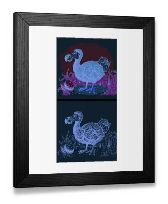 Framed Print : Last Sighting of the Dodo Framed Print : Last Sighting of the Dodo