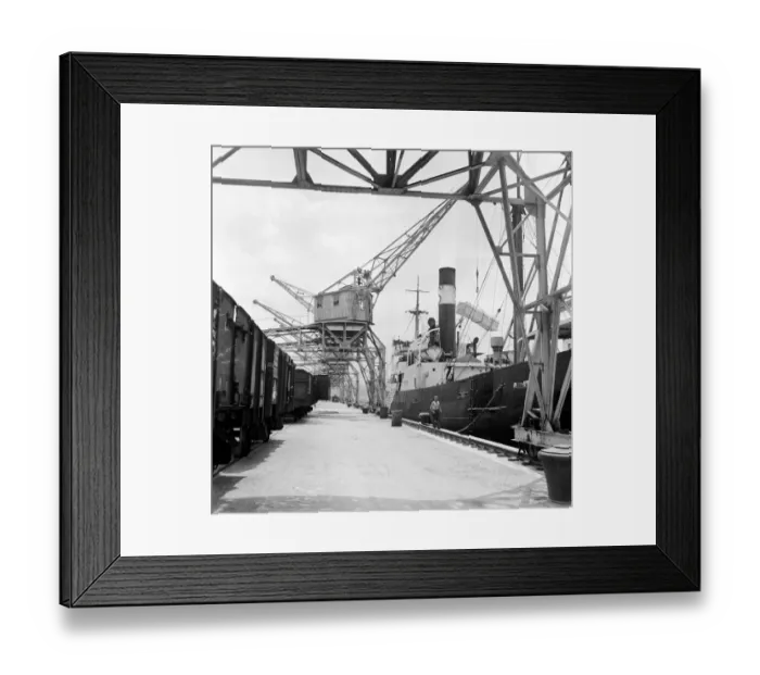 Framed Print : Trieste Port Framed Print : Trieste Port
