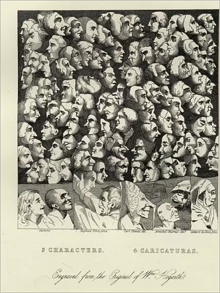 William Hogarth Characters and Caricatures