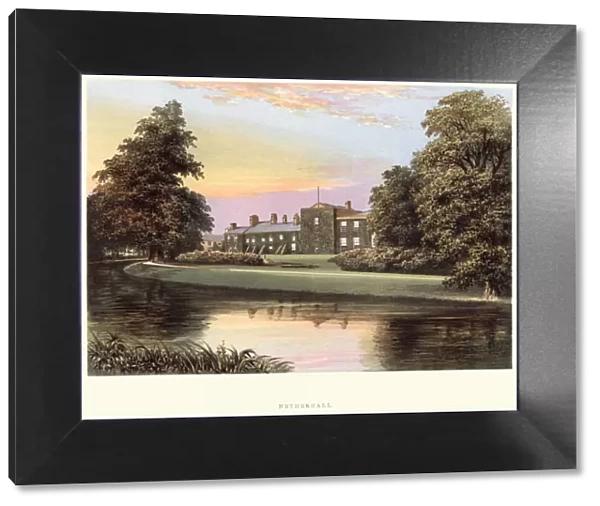 English Country Mansions - Netherhall, Cumbria, 19th Century