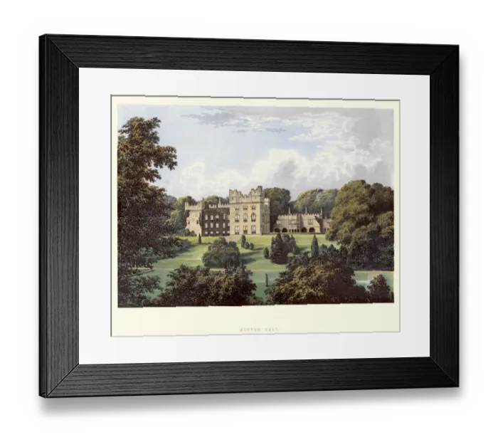 Framed Print : Hutton Hall, Hutton-in-the-Forest, near Penrith, Cumbria, England Framed Print : Hutton Hall, Hutton-in-the-Forest, near Penrith, Cumbria, England