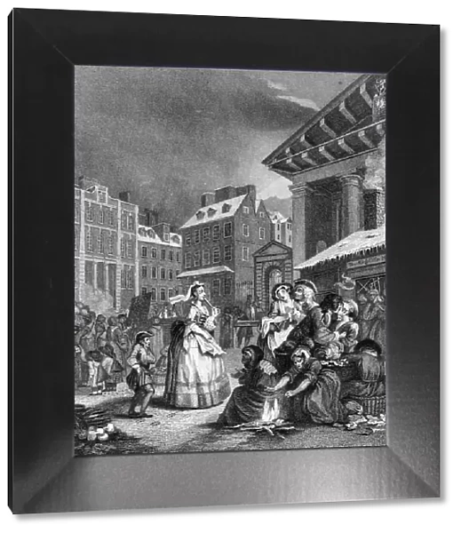 Morning, Times of the Day, by William Hogarth