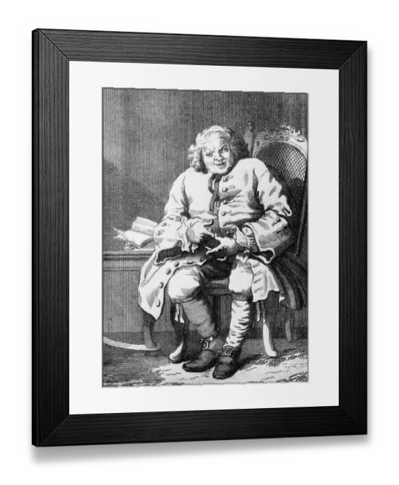 Framed Print : Antique illustration: Lord Lovat Framed Print : Antique illustration: Lord Lovat