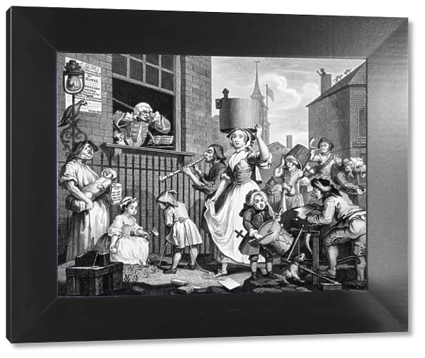 The Engaged Musician, by William Hogarth