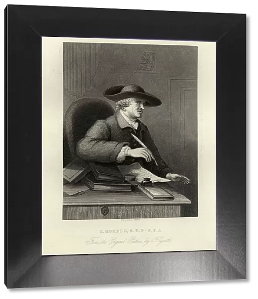 Portrait of Thomas Morell by William Hogarth