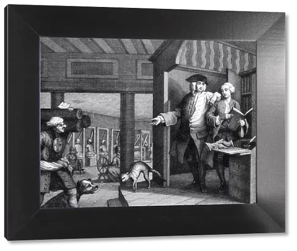 Industry and Idleness, by William Hogarth
