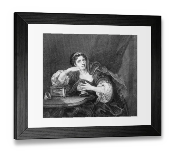 Framed Print : Sigismonda, by William Hogarth Framed Print : Sigismonda, by William Hogarth