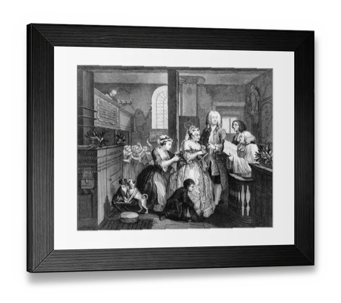 Framed Print : Marries an Old Maid Framed Print : Marries an Old Maid