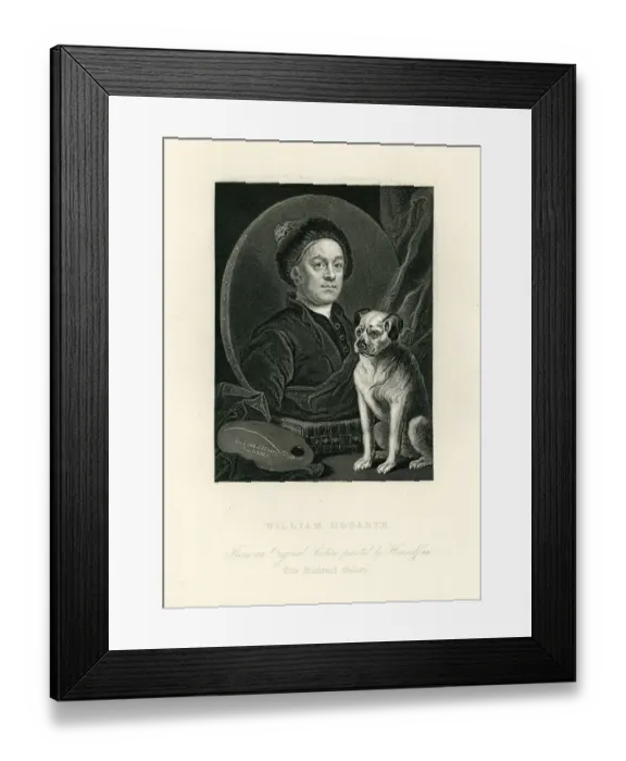 Framed Print : William Hogarth Framed Print : William Hogarth