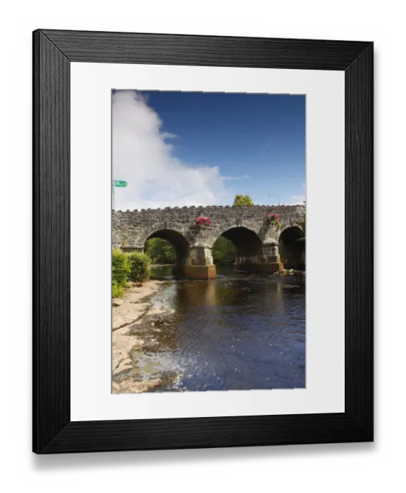 Framed Print : tree: CB2, clouds: CB2, clear sky: CB1, village: CB2, bridge: CB2, decoration: CB2, daytime: CB2 Framed Print : tree: CB2, clouds: CB2, clear sky: CB1, village: CB2, bridge: CB2, decoration: CB2, daytime: CB2