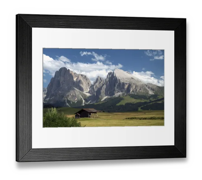 Framed Print : Alpi di Siusi Framed Print : Alpi di Siusi