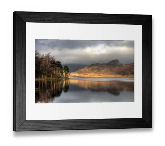 Framed Print : Clearing weather at Blea tarn