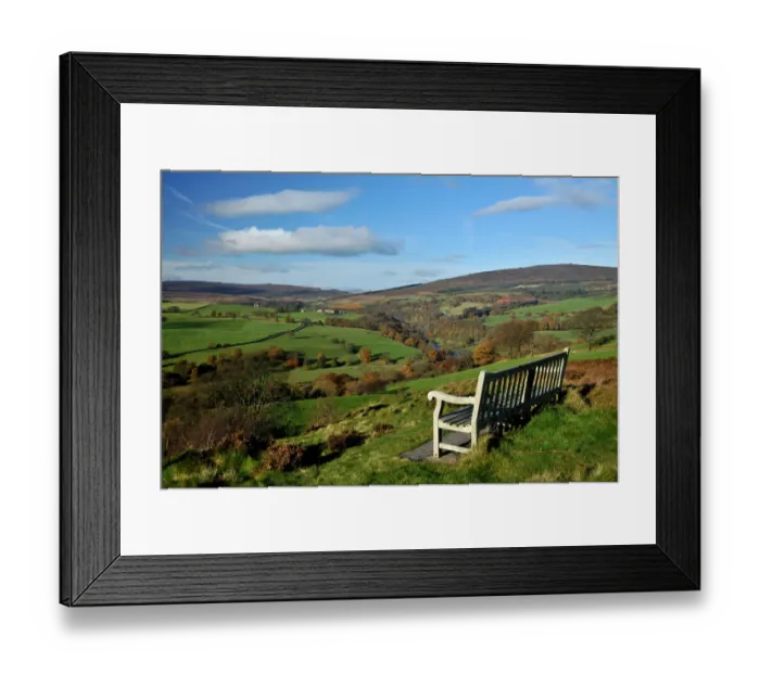 Framed Print : Therapy. A good place to restore the soul. Lower Wharfedale Framed Print : Therapy. A good place to restore the soul. Lower Wharfedale