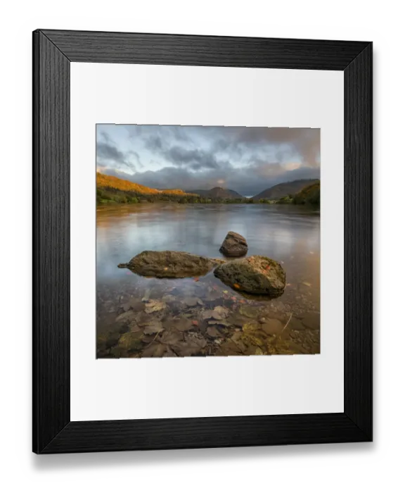 Framed Print : Autumn Sunrise over Grasmere Framed Print : Autumn Sunrise over Grasmere