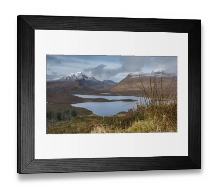Framed Print : Coigach Mountains Framed Print : Coigach Mountains