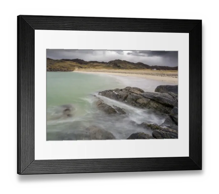 Framed Print : Achmelvich Beach