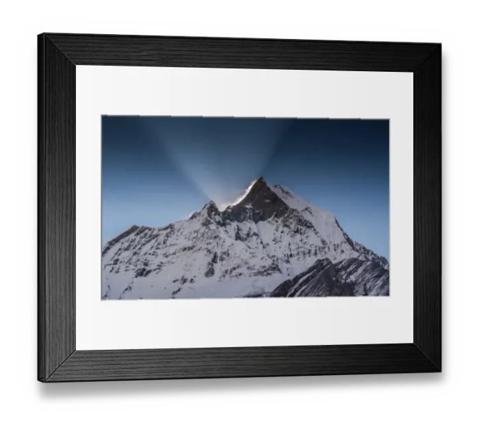 Framed Print : Himalayan sunrise Framed Print : Himalayan sunrise