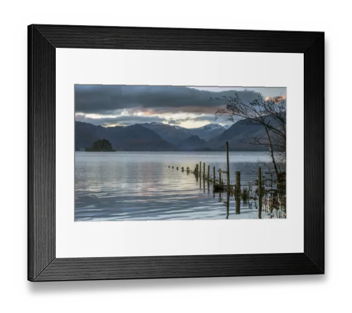 Framed Print : Derwent water Framed Print : Derwent water