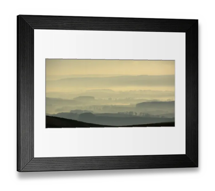 Framed Print : Malhamdale mists Framed Print : Malhamdale mists