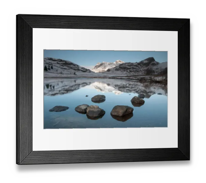 Framed Print : Mountain lake Framed Print : Mountain lake