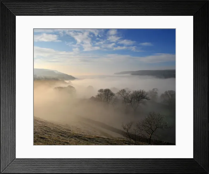 Framed Print : Morning mist Framed Print : Morning mist