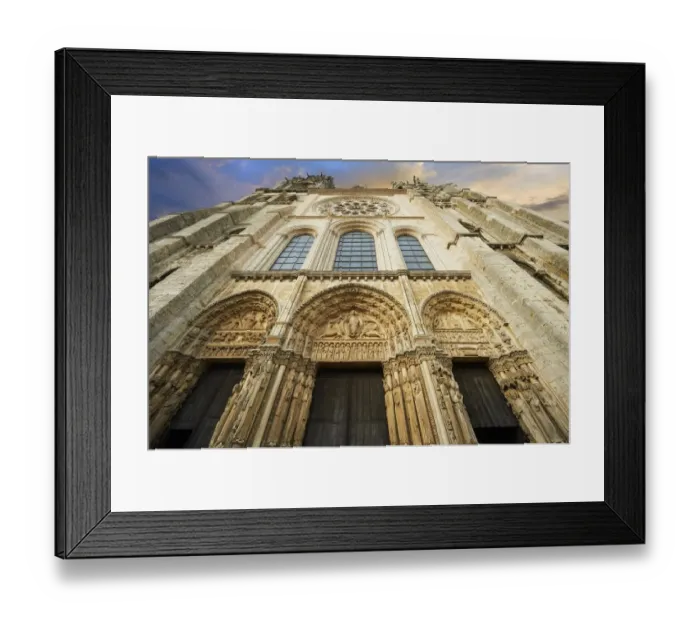 Framed Print : atmospheric, attraction, cathedrale notre-dame de chartres, catholic, centre-val de loire Framed Print : atmospheric, attraction, cathedrale notre-dame de chartres, catholic, centre-val de loire