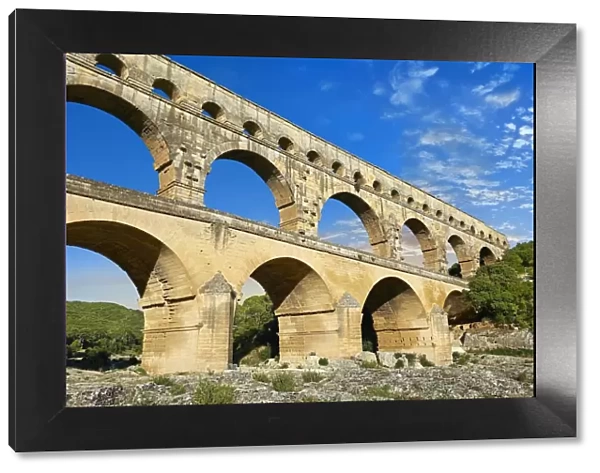 antiquity, attraction, bridge, cloudless, french, historic, unesco world heritage sites