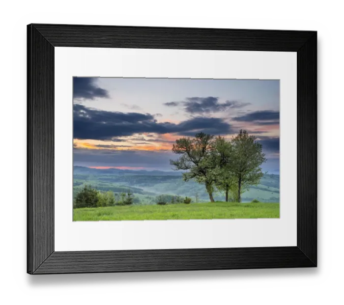 Framed Print : Landscape, Protected Landscape Area Bile Karpaty, White Carpathian Mountains, Zitkova Framed Print : Landscape, Protected Landscape Area Bile Karpaty, White Carpathian Mountains, Zitkova